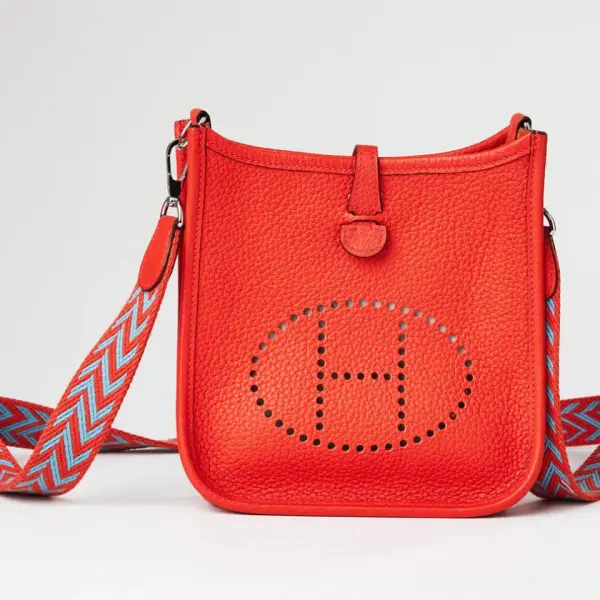 Evelyne leather crossbody bag