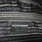 Black leather Hydra bowling handbag