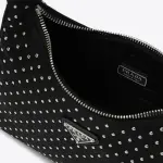 Mini Re-Edition Studded Shoulder Bag