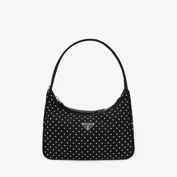 Mini Re-Edition Studded Shoulder Bag