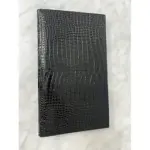 Black Leather Clutch Bag