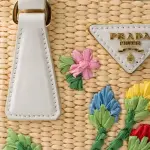 Small Galleria Saffiano Crochet Handbag