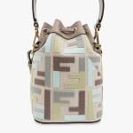 Fendi "Mon Tresor" Handheld Bag