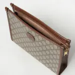 Gucci Brown GG Interlocking Pouch