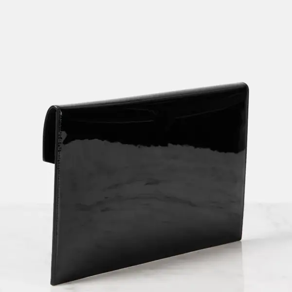 Elegant Patent Leather clucth