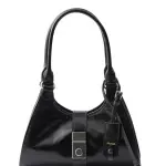 Medium leather tote bag
